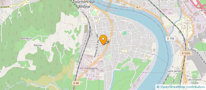 localisation de l'entreprise 837 748 276   HENDAYE