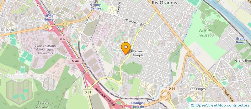 localisation de l'entreprise 837 753 052 à RIS-ORANGIS