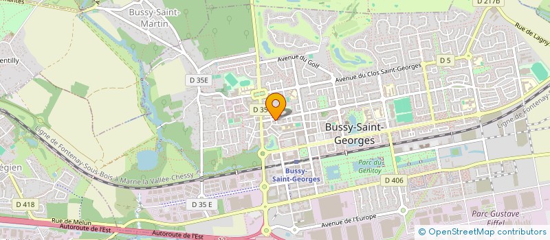 localisation de l'entreprise 837 762 368   BUSSY-SAINT-GEORGES