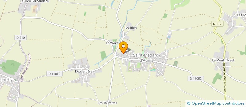 localisation de l'entreprise 837 765 361   SAINT-MEDARD-D'AUNIS