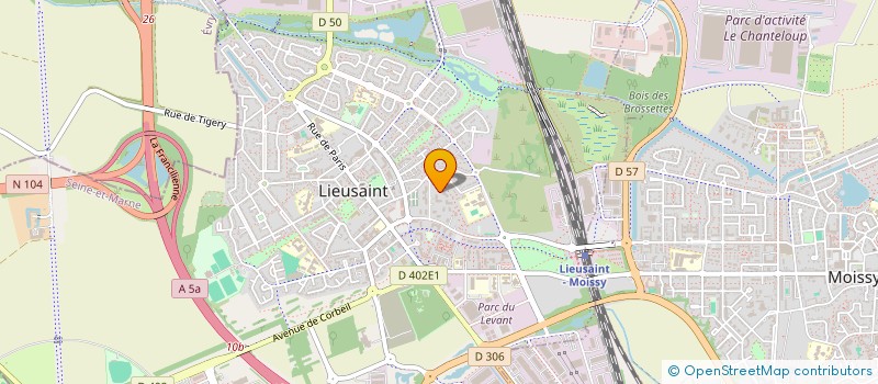 localisation de l'entreprise 837 767 540   LIEUSAINT