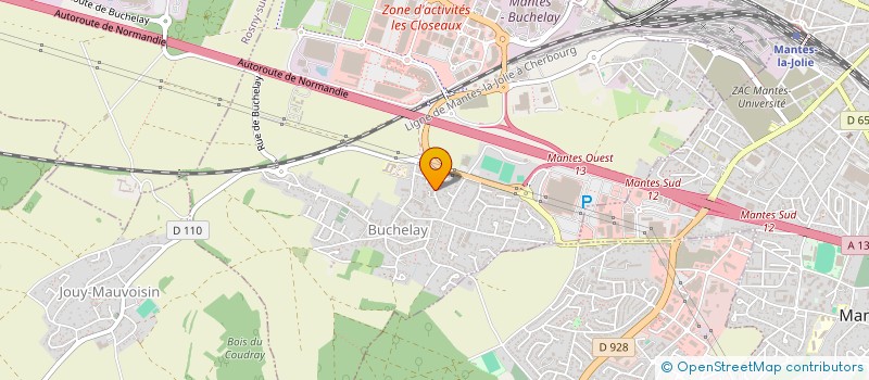localisation de l'entreprise 837 774 231   BUCHELAY