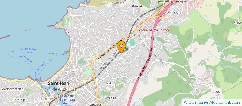 localisation de l'entreprise 837 776 491   SAINT-JEAN-DE-LUZ