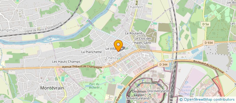 localisation de l'entreprise 837 778 216   CHESSY