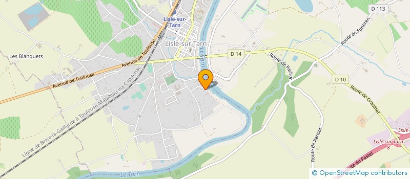 localisation de l'entreprise 837 784 503   SAINT-PAUL-CAP-DE-JOUX