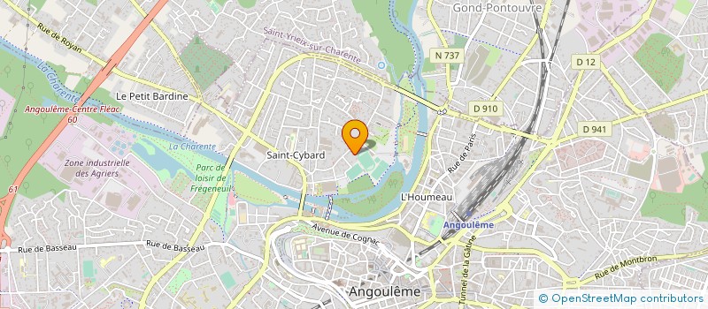 localisation de l'entreprise 837 804 145 à ANGOULEME