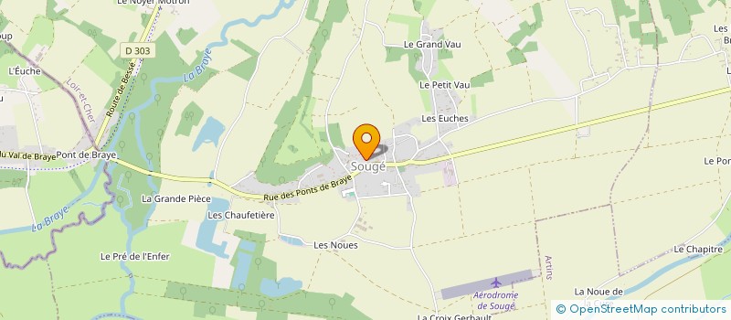 localisation de l'entreprise 837 809 136   SOUGE