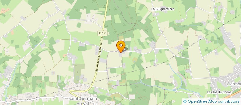 localisation de l'entreprise 837 826 494   LA FLECHE