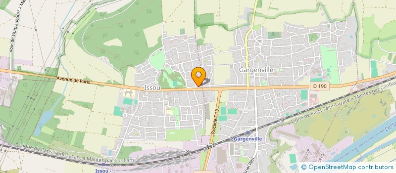 localisation de l'entreprise 837 828 011   ISSOU