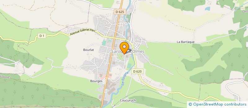 localisation de l'entreprise 837 837 061 à LAROQUE-D'OLMES