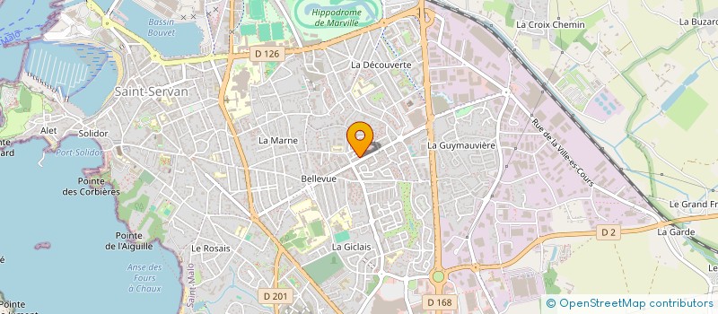 localisation de l'entreprise 837 851 781 à SAINT-MALO