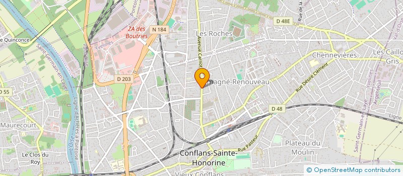 localisation de l'entreprise 837 860 378   BEAUCOUDRAY