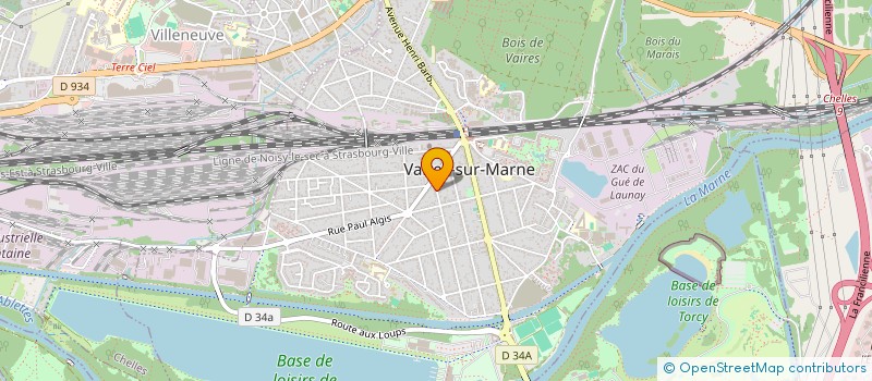 localisation de l'entreprise 837 861 772   VAIRES-SUR-MARNE