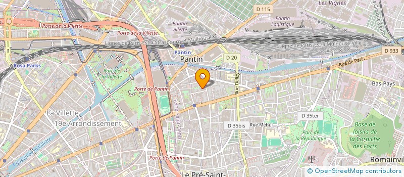 localisation de l'entreprise 837 863 158   EVRY-COURCOURONNES