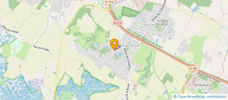 localisation de l'entreprise 837 864 016   LE POULIGUEN