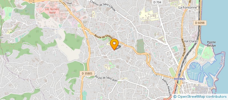 localisation de l'entreprise 837 874 296 à ANTIBES