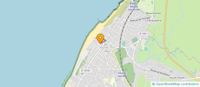 localisation de l'entreprise 837 876 994   SOULAC-SUR-MER