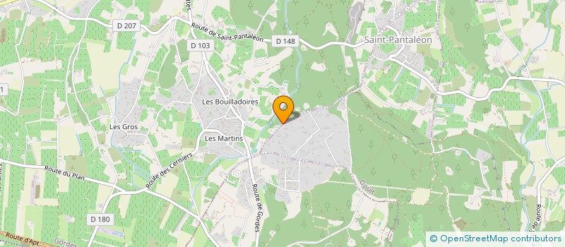 localisation de l'entreprise 837 883 156   GORDES