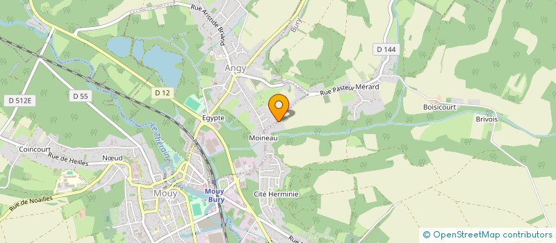 localisation de l'entreprise 837 883 388   BURY