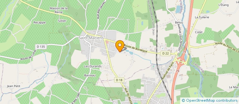 localisation de l'entreprise 837 884 899   SAINT-SAVIN