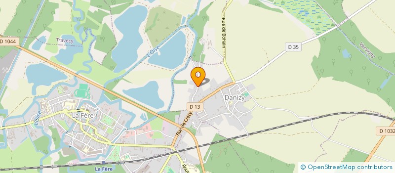 localisation de l'entreprise 837 885 938 à DANIZY