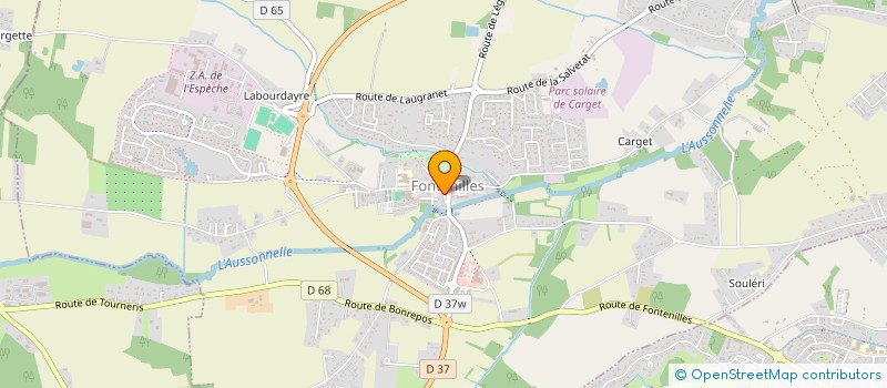 localisation de l'entreprise 837 887 546 à CORNEBARRIEU