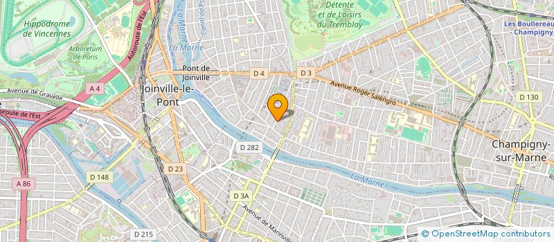 localisation de l'entreprise 837 891 183   CHAMPIGNY-SUR-MARNE