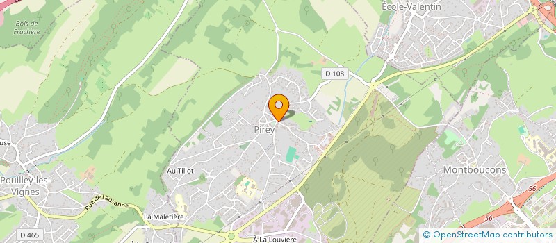 localisation de l'entreprise 837 905 462   PIREY