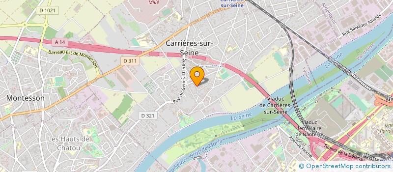 localisation de l'entreprise 837 915 412   PARIS