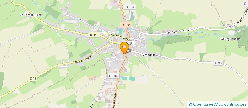 localisation de l'entreprise 837 923 234 à FRUGES