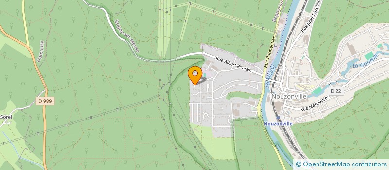 localisation de l'entreprise 837 956 523   NOUZONVILLE