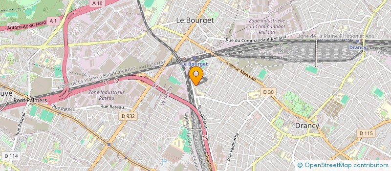 localisation de l'entreprise 837 964 253   DRANCY