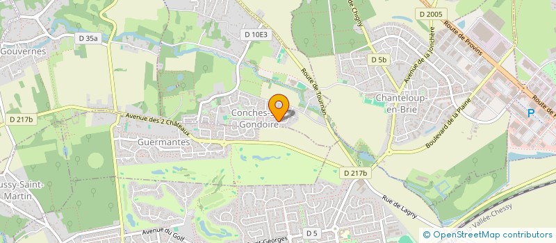localisation de l'entreprise 838 002 418 à CONCHES-SUR-GONDOIRE
