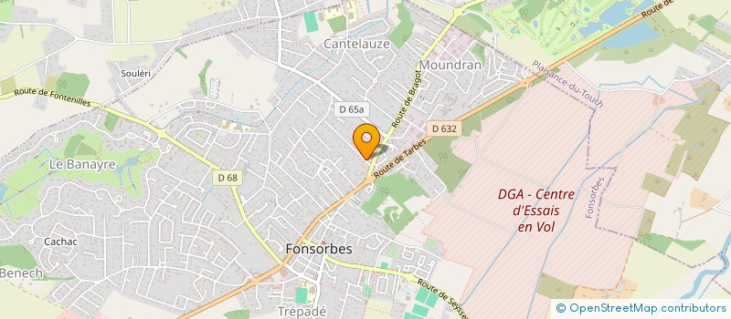 localisation de l'entreprise 838 024 388 à FONSORBES