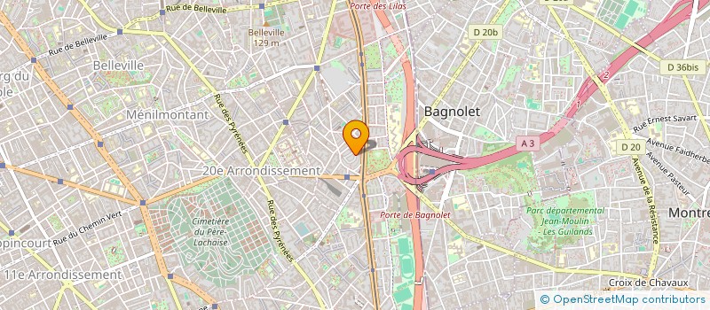 localisation de l'entreprise 838 032 852   MONTREUIL