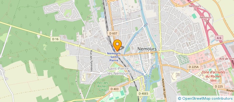 localisation de l'entreprise 838 034 999   NEMOURS