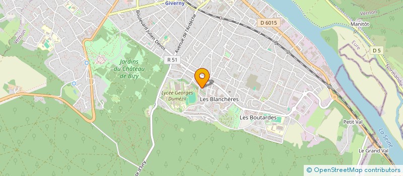 localisation de l'entreprise 838 043 289  à MANTES-LA-VILLE