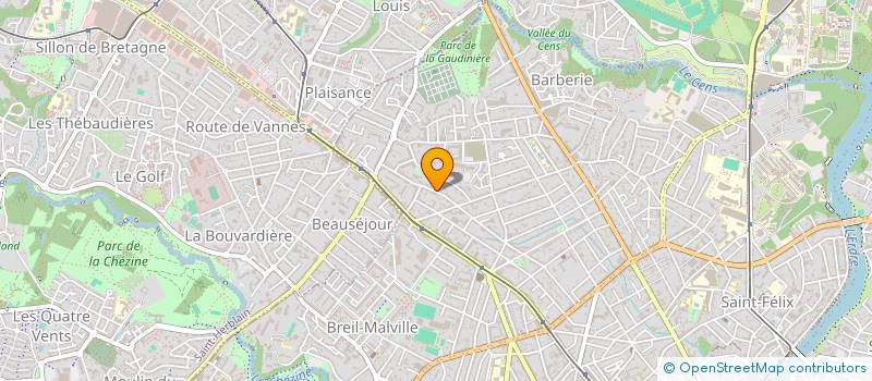 localisation de l'entreprise 838 043 610 à REZE