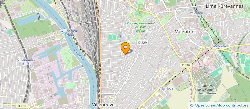 localisation de l'entreprise 838 053 635   VILLENEUVE-SAINT-GEORGES