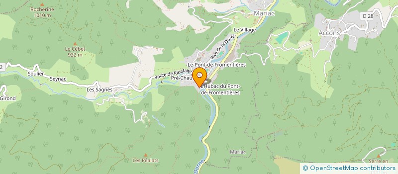 localisation de l'entreprise 838 053 890   MARIAC