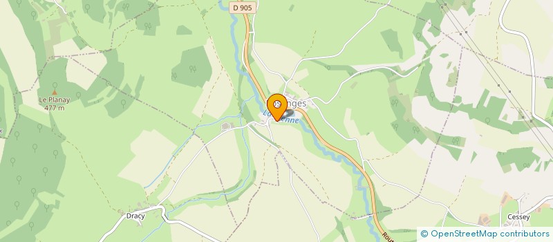 localisation de l'entreprise 838 062 131   VAUX-SAULES