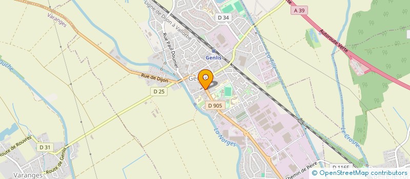 localisation de l'entreprise 838 063 329   GENLIS