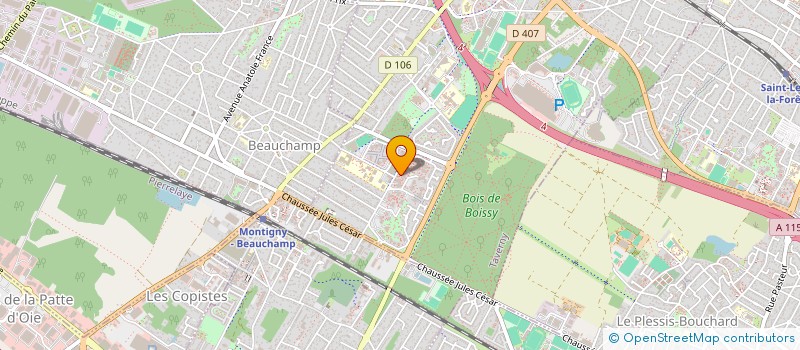 localisation de l'entreprise 838 066 819   TAVERNY