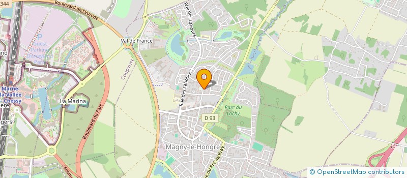 localisation de l'entreprise 838 080 448   SANCY