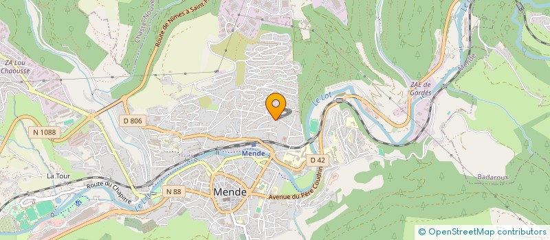 localisation de l'entreprise 838 101 327   VEBRON