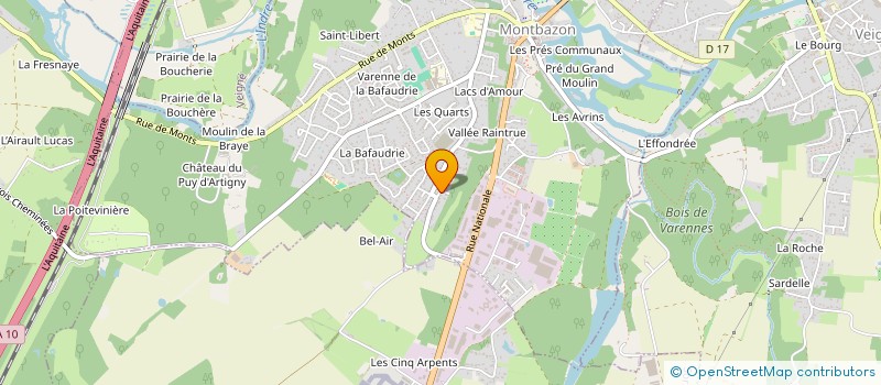 localisation de l'entreprise 838 102 432   THONES