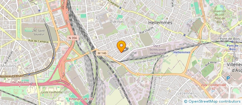 localisation de l'entreprise 838 108 850   LILLE