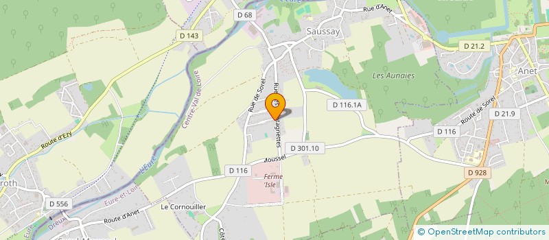 localisation de l'entreprise 838 114 973 à SAUSSAY