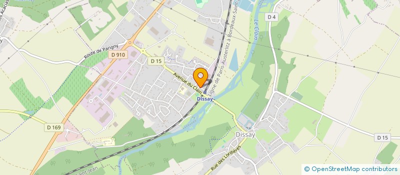 localisation de l'entreprise 838 115 111 à DISSAY