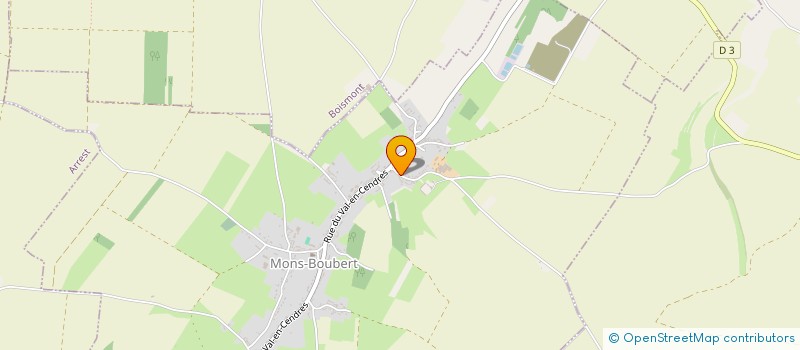 localisation de l'entreprise 838 133 049   QUESNOY-LE-MONTANT